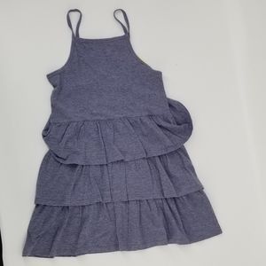 Harper Canyon Mini stripe Ruffle Dress Girls Sz M